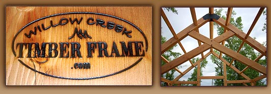 Willow Creek Timber Frame Construction in Southern Alberta